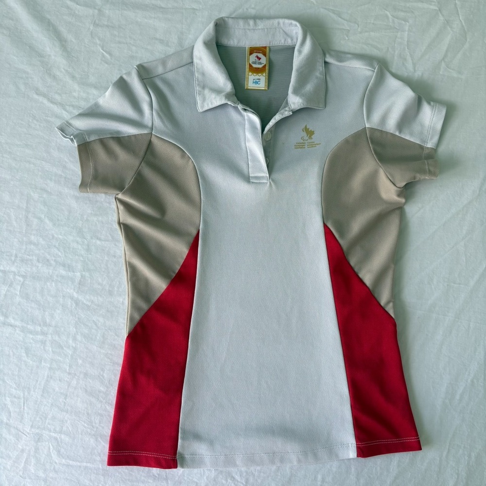 HBC Canadian Womens‎ Official Olympics committee Polo T-Shirt Size S